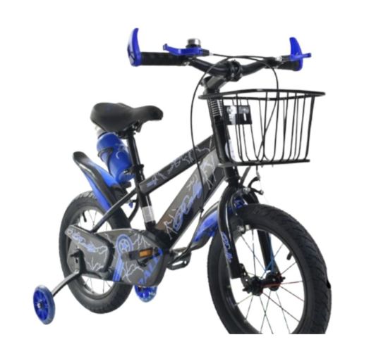 صورة دراجة أطفال رالي أزرق وأحمر مقاس 12,14,16